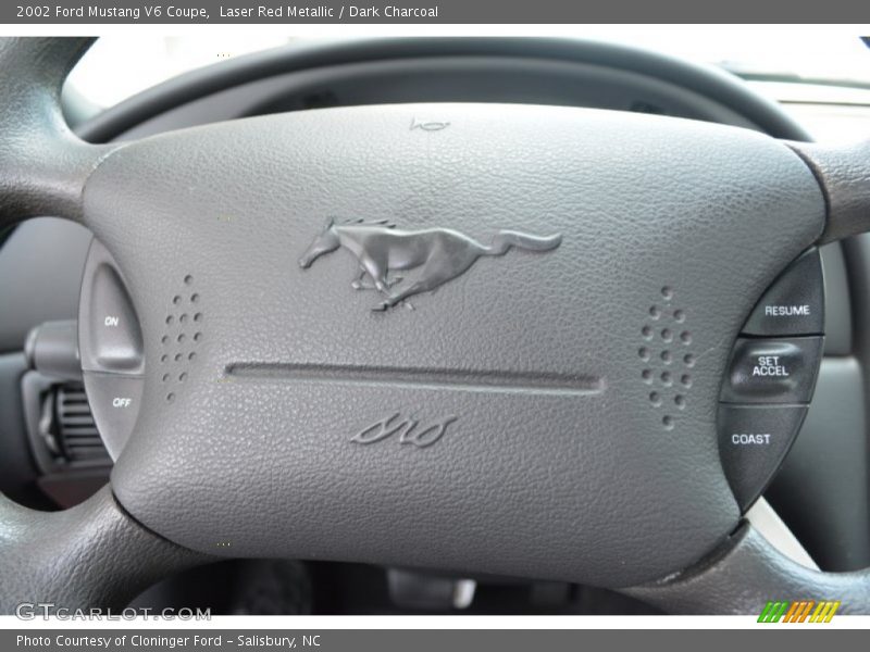 2002 Mustang V6 Coupe Steering Wheel