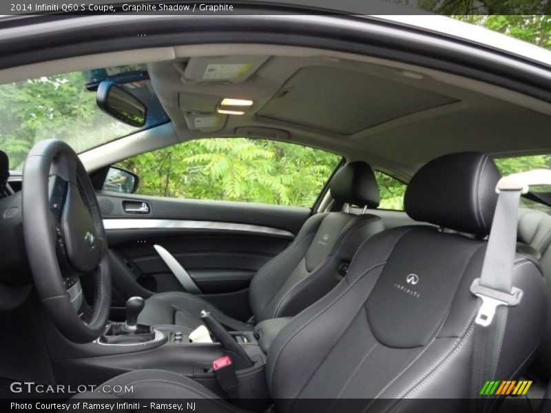 Graphite Shadow / Graphite 2014 Infiniti Q60 S Coupe