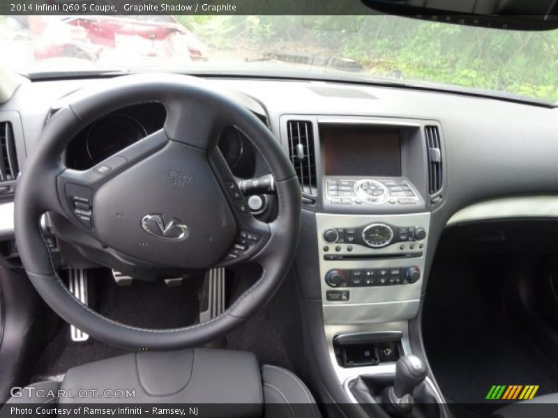 Graphite Shadow / Graphite 2014 Infiniti Q60 S Coupe