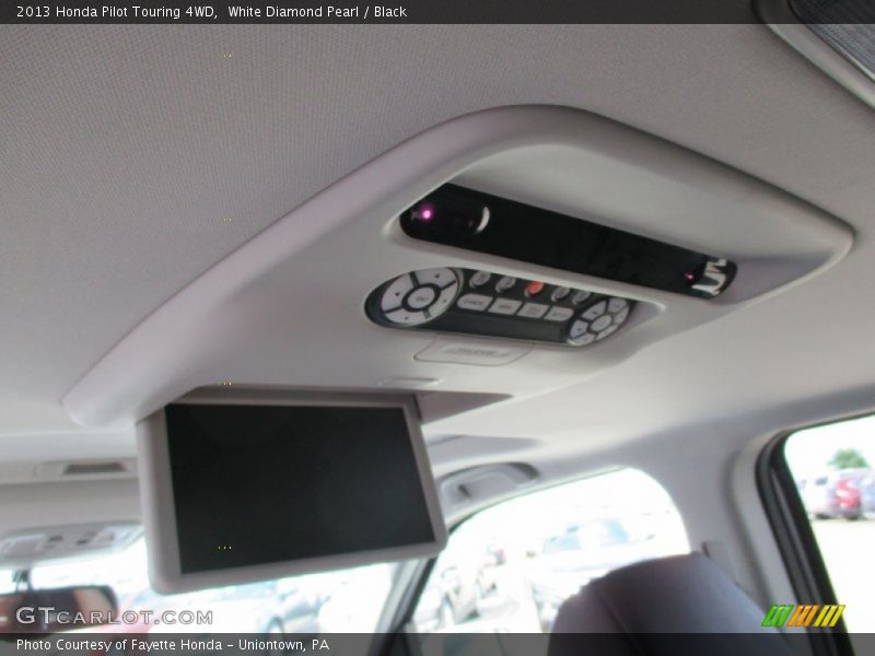 White Diamond Pearl / Black 2013 Honda Pilot Touring 4WD