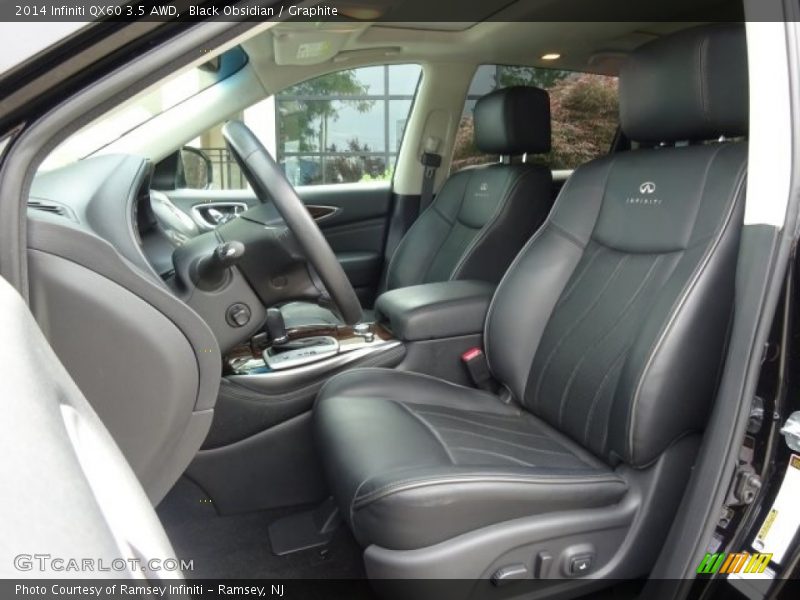 Black Obsidian / Graphite 2014 Infiniti QX60 3.5 AWD