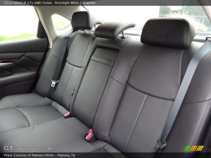 Moonlight White / Graphite 2013 Infiniti M 37x AWD Sedan