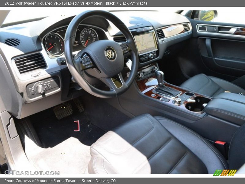 Black / Black Anthracite 2012 Volkswagen Touareg VR6 FSI Executive 4XMotion