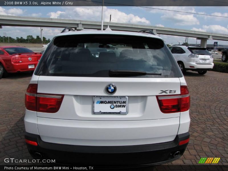 Alpine White / Grey 2008 BMW X5 3.0si