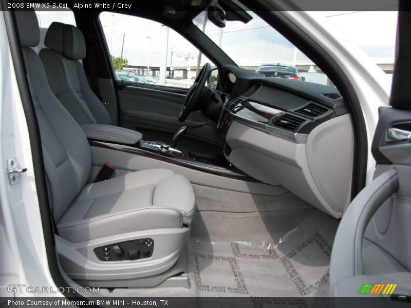 Alpine White / Grey 2008 BMW X5 3.0si