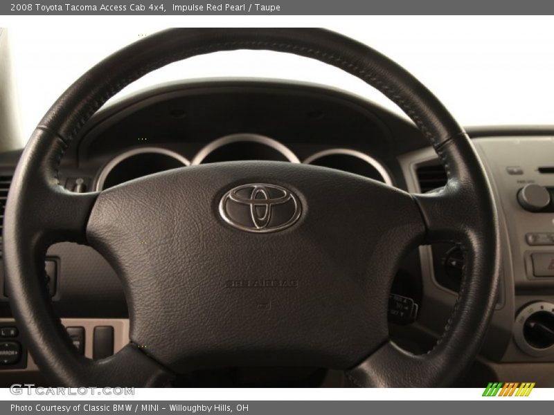  2008 Tacoma Access Cab 4x4 Steering Wheel