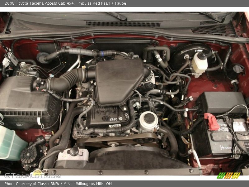  2008 Tacoma Access Cab 4x4 Engine - 2.7 Liter DOHC 16-Valve VVT-i 4 Cylinder
