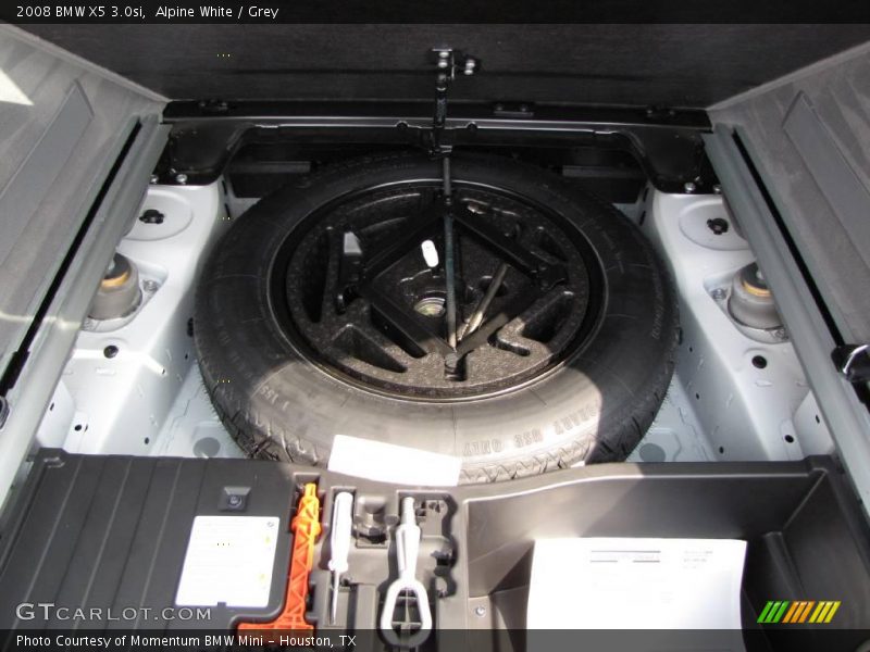 Alpine White / Grey 2008 BMW X5 3.0si
