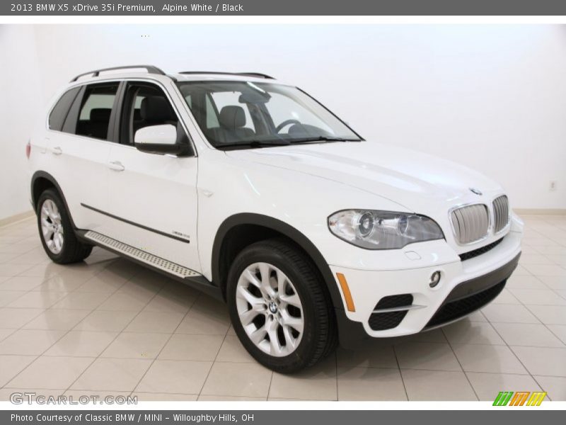 Alpine White / Black 2013 BMW X5 xDrive 35i Premium