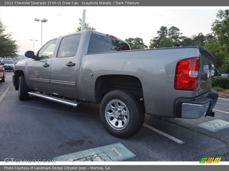 Graystone Metallic / Dark Titanium 2012 Chevrolet Silverado 1500 LS Crew Cab