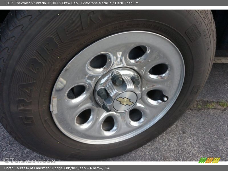 Graystone Metallic / Dark Titanium 2012 Chevrolet Silverado 1500 LS Crew Cab