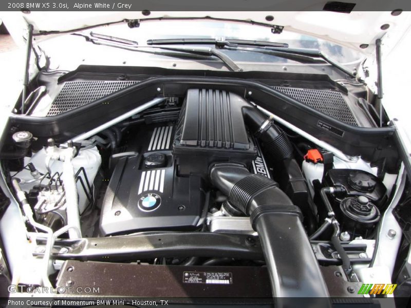 Alpine White / Grey 2008 BMW X5 3.0si