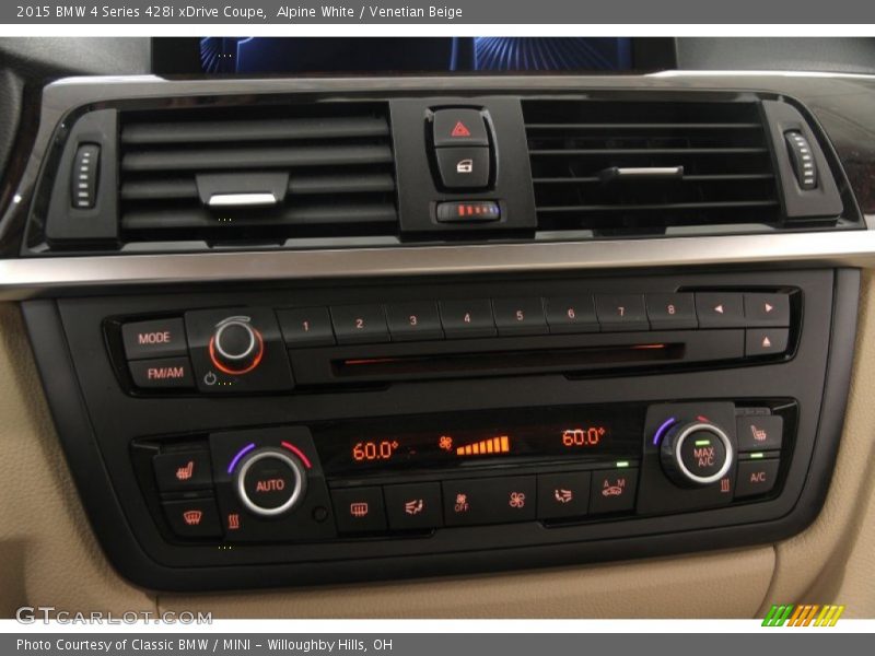 Controls of 2015 4 Series 428i xDrive Coupe
