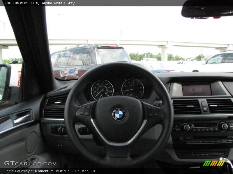 Alpine White / Grey 2008 BMW X5 3.0si