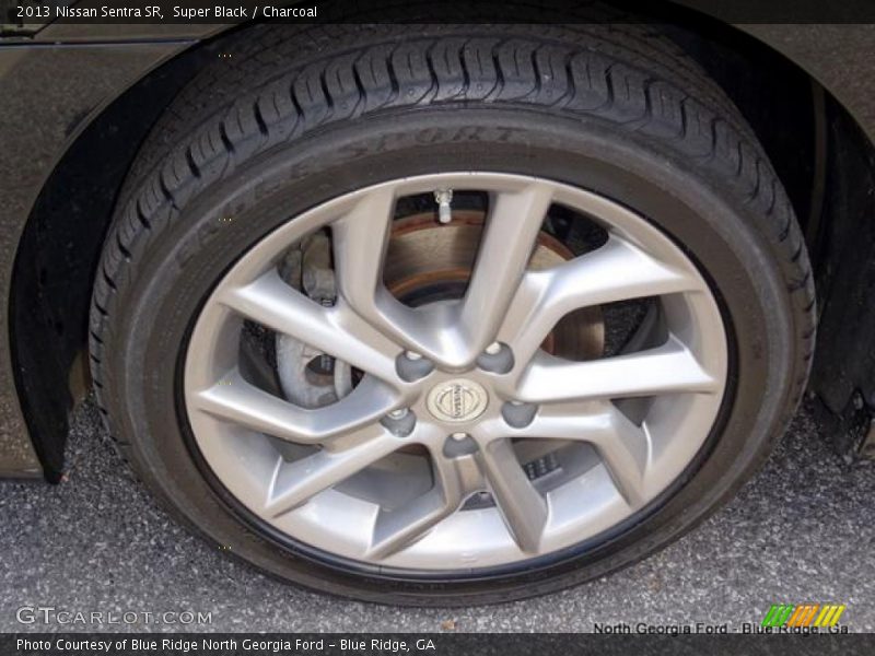 Super Black / Charcoal 2013 Nissan Sentra SR
