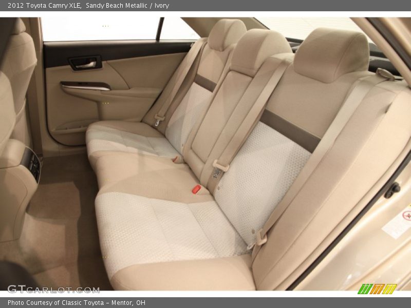 Sandy Beach Metallic / Ivory 2012 Toyota Camry XLE