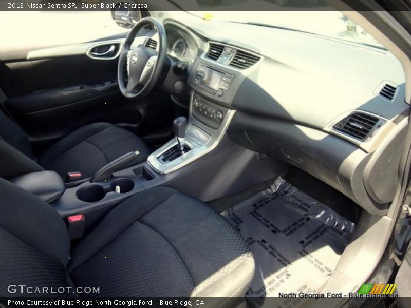 Super Black / Charcoal 2013 Nissan Sentra SR
