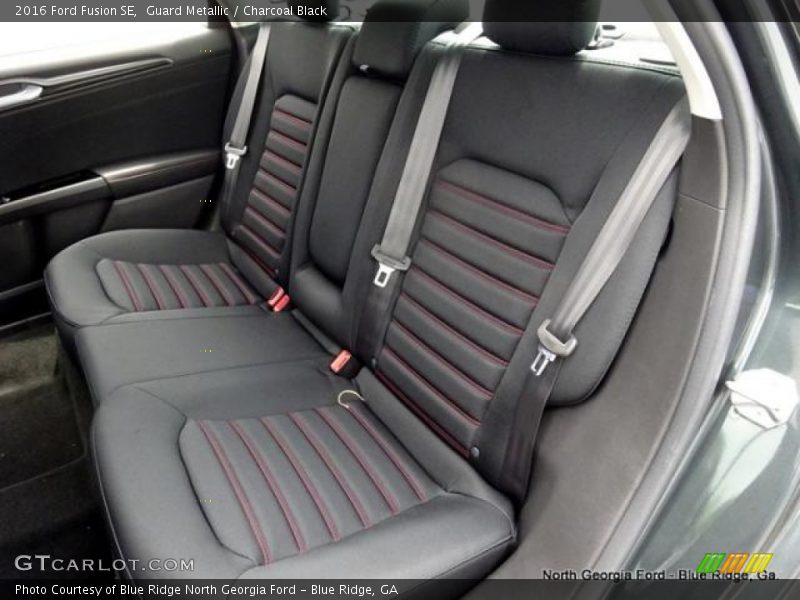 Guard Metallic / Charcoal Black 2016 Ford Fusion SE