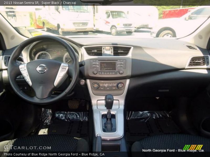Super Black / Charcoal 2013 Nissan Sentra SR