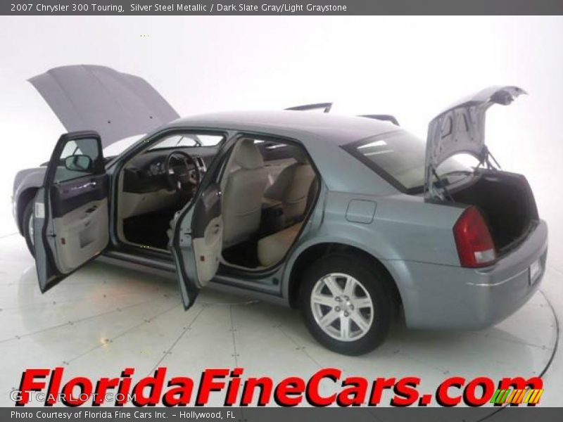 Silver Steel Metallic / Dark Slate Gray/Light Graystone 2007 Chrysler 300 Touring