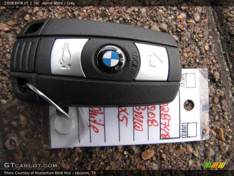 Alpine White / Grey 2008 BMW X5 3.0si