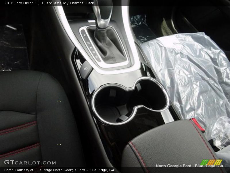 Guard Metallic / Charcoal Black 2016 Ford Fusion SE