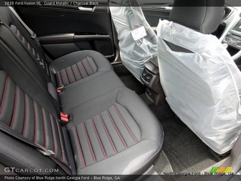 Guard Metallic / Charcoal Black 2016 Ford Fusion SE