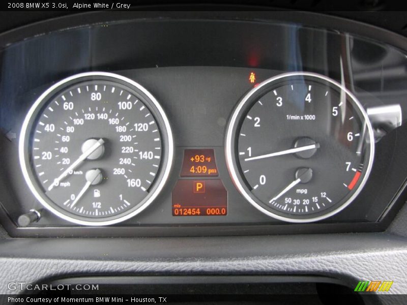 Alpine White / Grey 2008 BMW X5 3.0si
