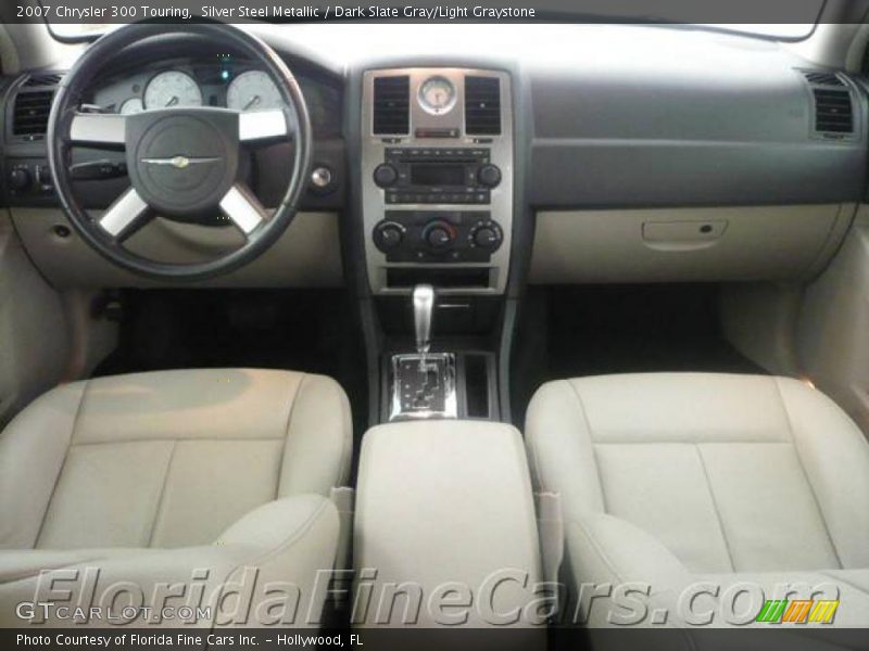 Silver Steel Metallic / Dark Slate Gray/Light Graystone 2007 Chrysler 300 Touring