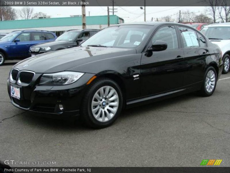 Jet Black / Black 2009 BMW 3 Series 328xi Sedan