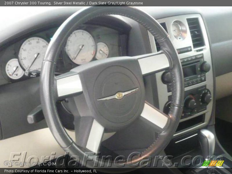 Silver Steel Metallic / Dark Slate Gray/Light Graystone 2007 Chrysler 300 Touring