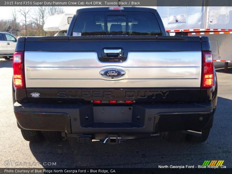 Tuxedo Black / Black 2015 Ford F350 Super Duty Platinum Crew Cab 4x4 DRW