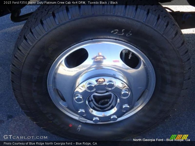 Tuxedo Black / Black 2015 Ford F350 Super Duty Platinum Crew Cab 4x4 DRW