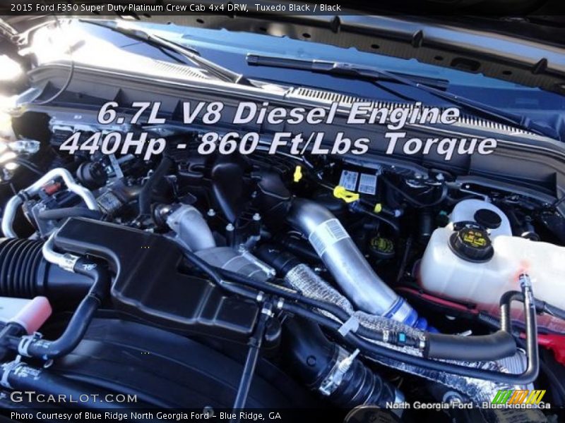Tuxedo Black / Black 2015 Ford F350 Super Duty Platinum Crew Cab 4x4 DRW