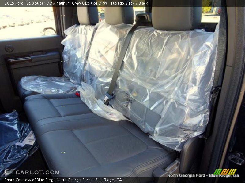 Tuxedo Black / Black 2015 Ford F350 Super Duty Platinum Crew Cab 4x4 DRW