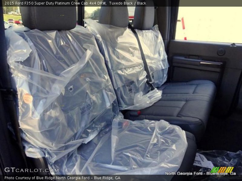 Tuxedo Black / Black 2015 Ford F350 Super Duty Platinum Crew Cab 4x4 DRW
