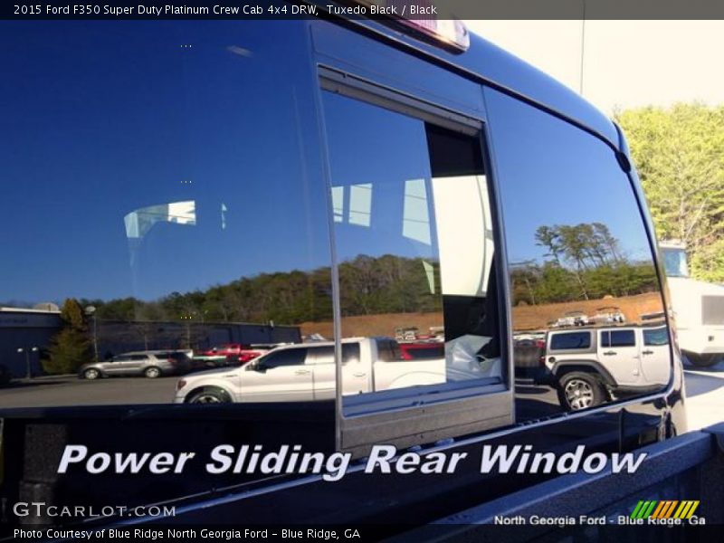 Tuxedo Black / Black 2015 Ford F350 Super Duty Platinum Crew Cab 4x4 DRW