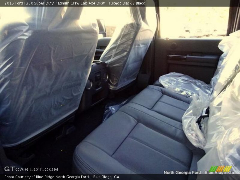 Tuxedo Black / Black 2015 Ford F350 Super Duty Platinum Crew Cab 4x4 DRW