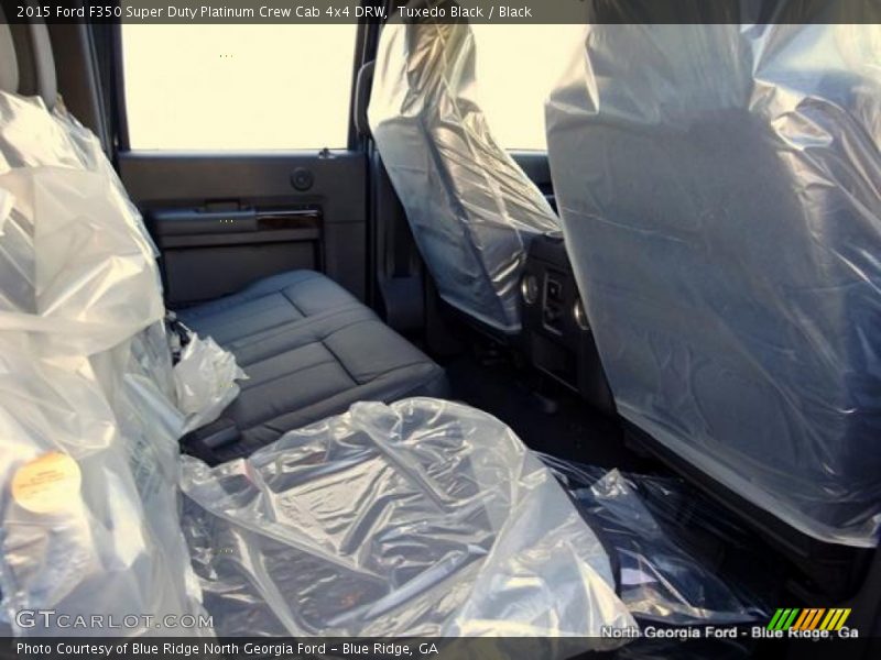 Tuxedo Black / Black 2015 Ford F350 Super Duty Platinum Crew Cab 4x4 DRW