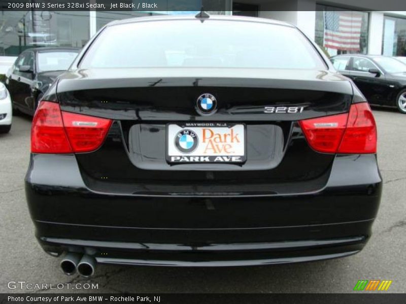 Jet Black / Black 2009 BMW 3 Series 328xi Sedan
