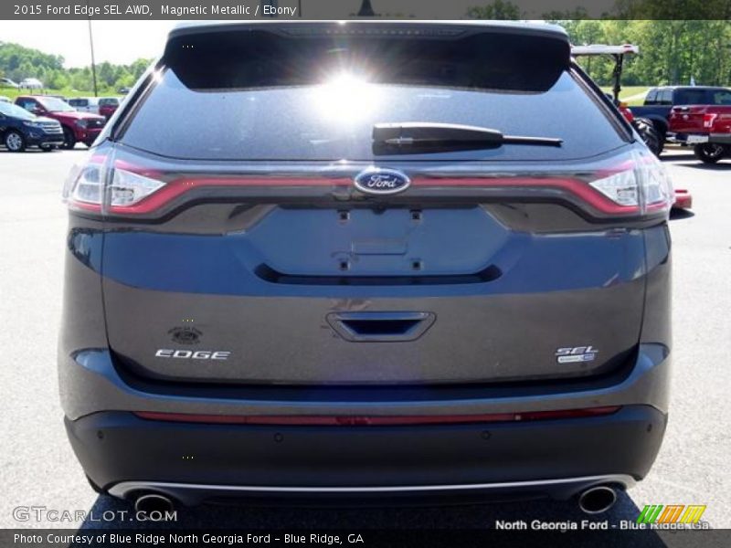 Magnetic Metallic / Ebony 2015 Ford Edge SEL AWD