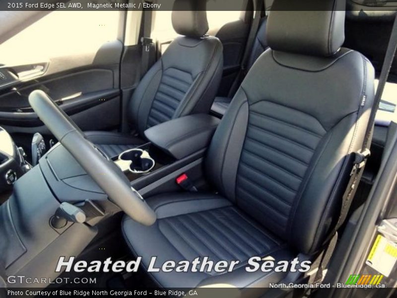 Magnetic Metallic / Ebony 2015 Ford Edge SEL AWD