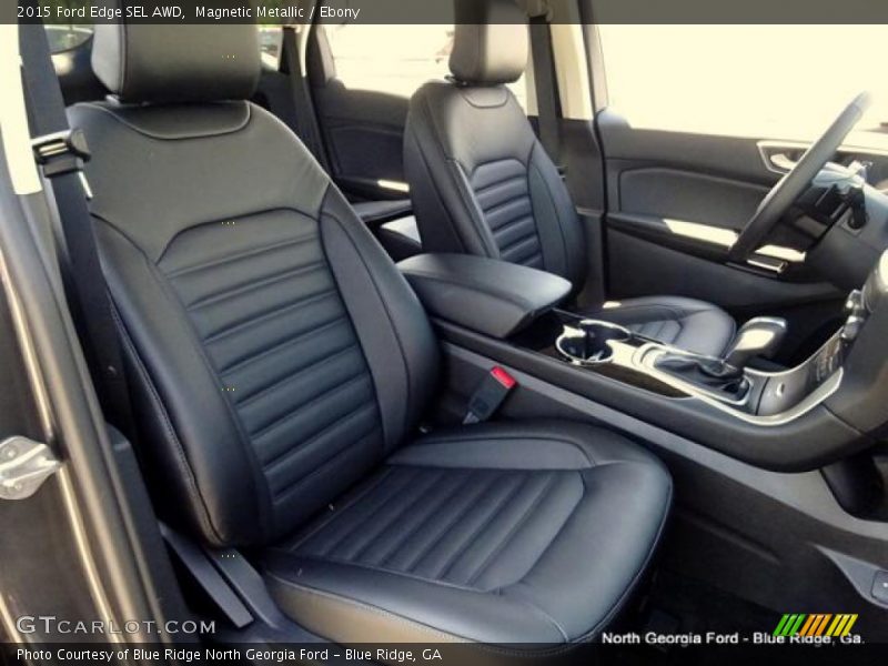 Magnetic Metallic / Ebony 2015 Ford Edge SEL AWD