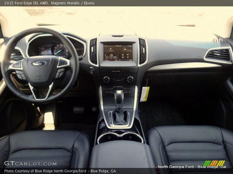 Magnetic Metallic / Ebony 2015 Ford Edge SEL AWD