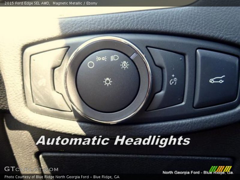 Magnetic Metallic / Ebony 2015 Ford Edge SEL AWD
