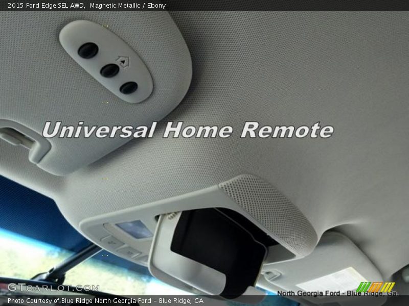 Magnetic Metallic / Ebony 2015 Ford Edge SEL AWD
