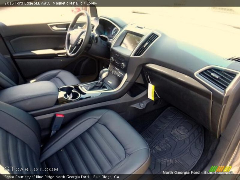 Magnetic Metallic / Ebony 2015 Ford Edge SEL AWD