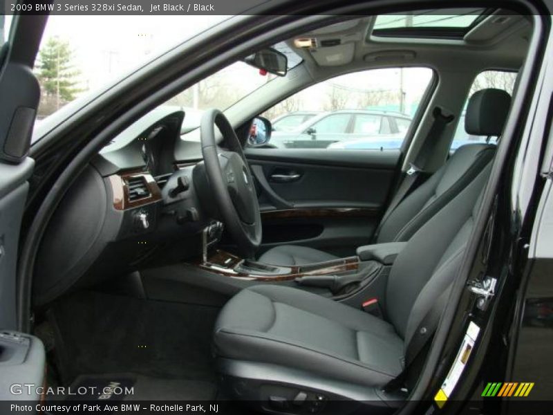 Jet Black / Black 2009 BMW 3 Series 328xi Sedan