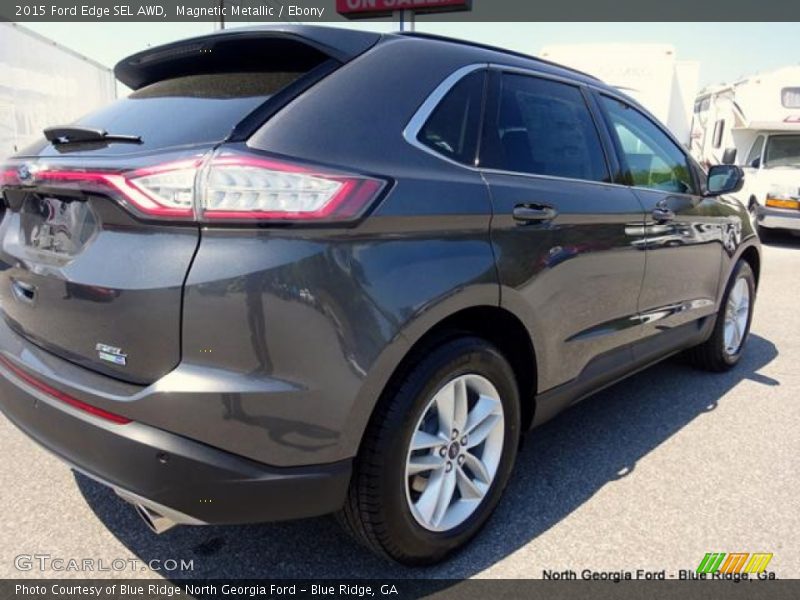 Magnetic Metallic / Ebony 2015 Ford Edge SEL AWD