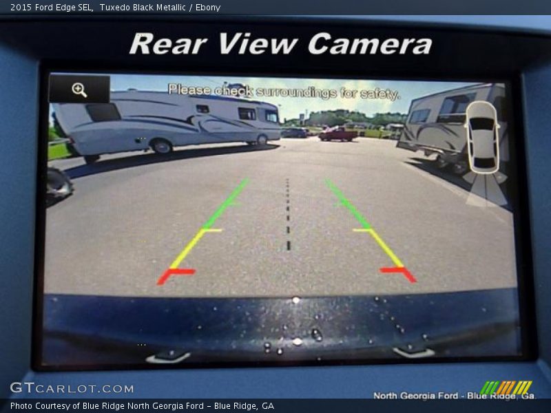 Tuxedo Black Metallic / Ebony 2015 Ford Edge SEL